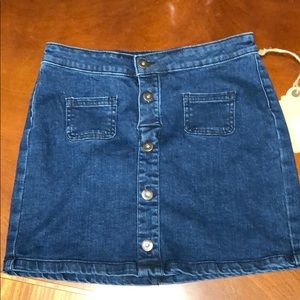 True Grit Girls denim skirt